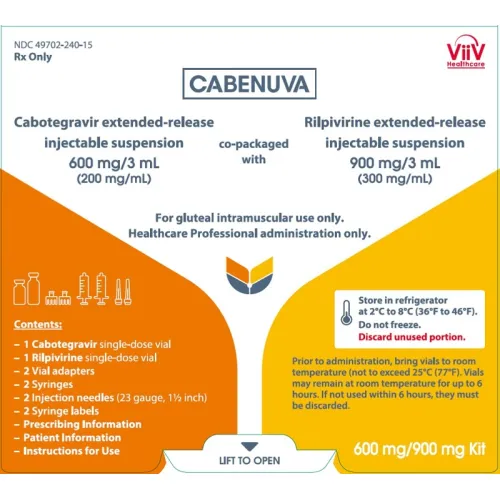 Cabenuva 600mg/3ml