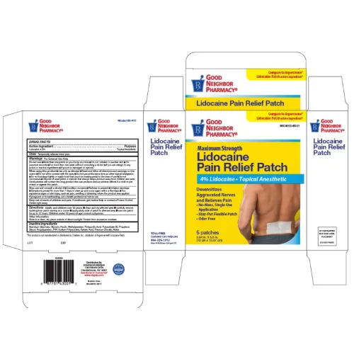Lidocaine Relief Patch 4%