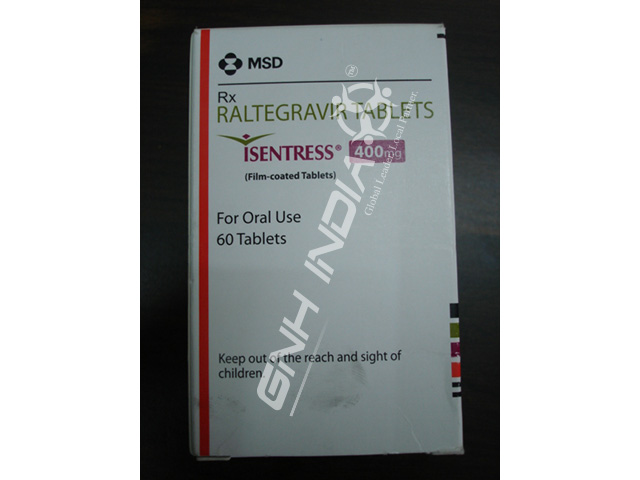Raltegravir Tablets Isentress Gnh India Exporter