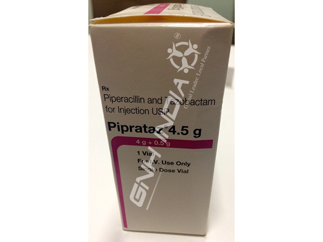 Piperacillin and Tazobactam (Piprataz 4.5 g)