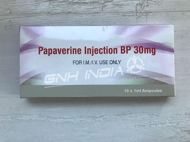 Papaverine Injection 30mg - Papaverin Hydrochloride