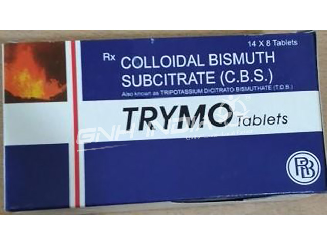 Trymo - Colloidal Bismuth Subcitrate (Tripotassium Dicitrato Bismuthate)