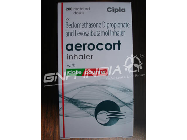 Beclomethasone Dipropionate and Levosalbutamol Inhaler (Aerocort)