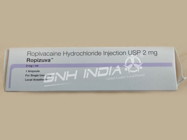 Ropizuva 2mg/ ml - Ropivacaine Hydrochloride
