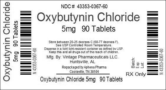 oxybutynin 5 mg tab kvk