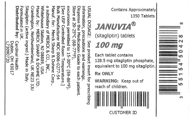 BUY JANUVIA sitagliptin 100 mg/1 Cardinal Health