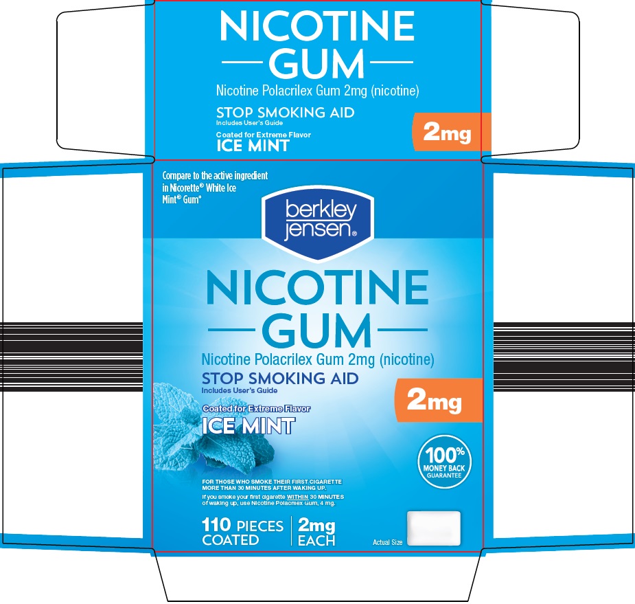 Nicotine polacrilex (Berkley and Jensen NICOTINE)