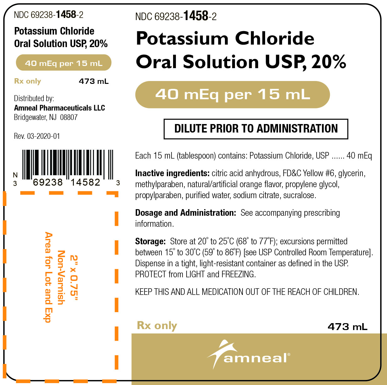 BUY Potassium Chloride (Potassium Chloride) 1.5 g/15mL from GNH India at  the best price available.