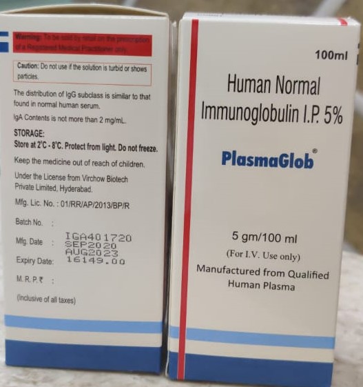 PlasmaGlob - Human Normal Immunoglobin IP 5%