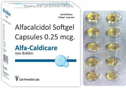 Alfa-Caldicare 0.25mcg - Alfacalcidol Softgel