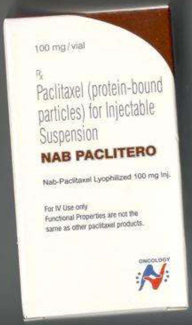 Nab Paclitero 100mg - Paclitaxel (Protein-bound Particles) Lyophillized IP