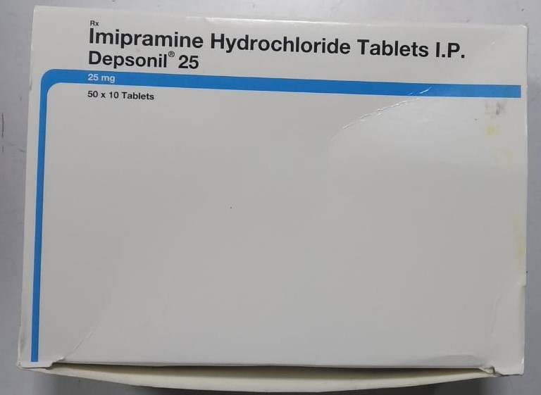 Depsonil 25mg - Imipramine Hydrochloride IP