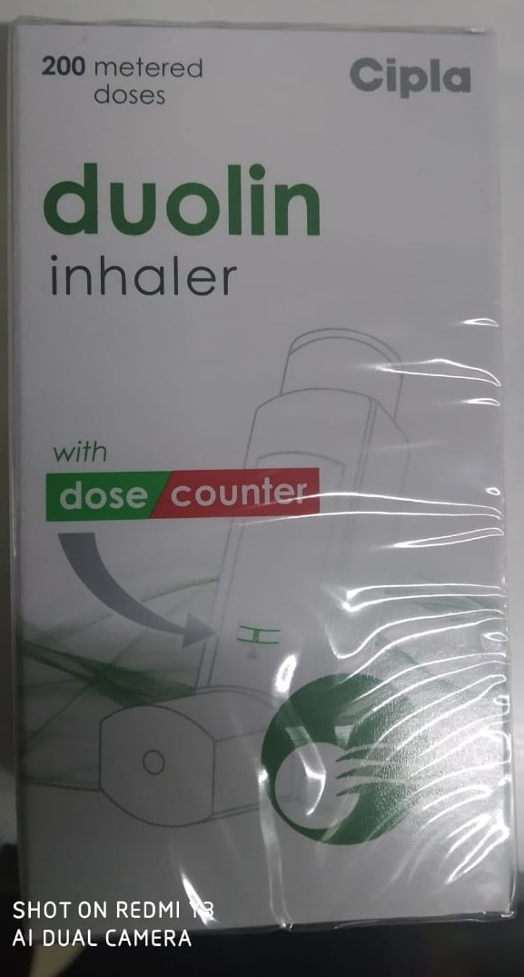 Duolin Inhaler - Ipratropium Bromide and Levosalbutamol Inhaler