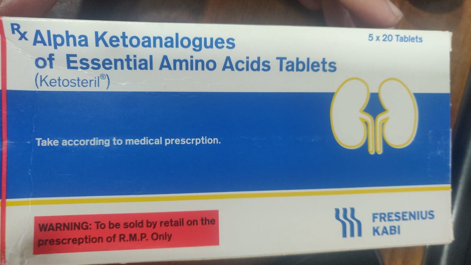 Ketosteril - Alpha Ketoanalogues of Essential Amino Acids