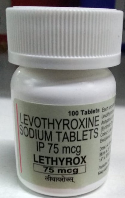 Lethyrox 75mcg - Levothyroxine Sodium
