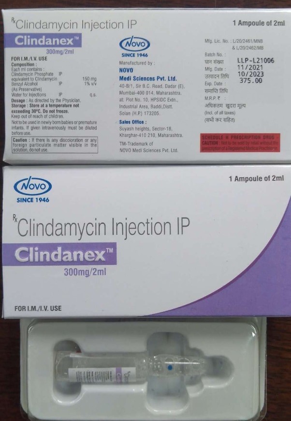 Clindanex - Clindamycin Injection IP