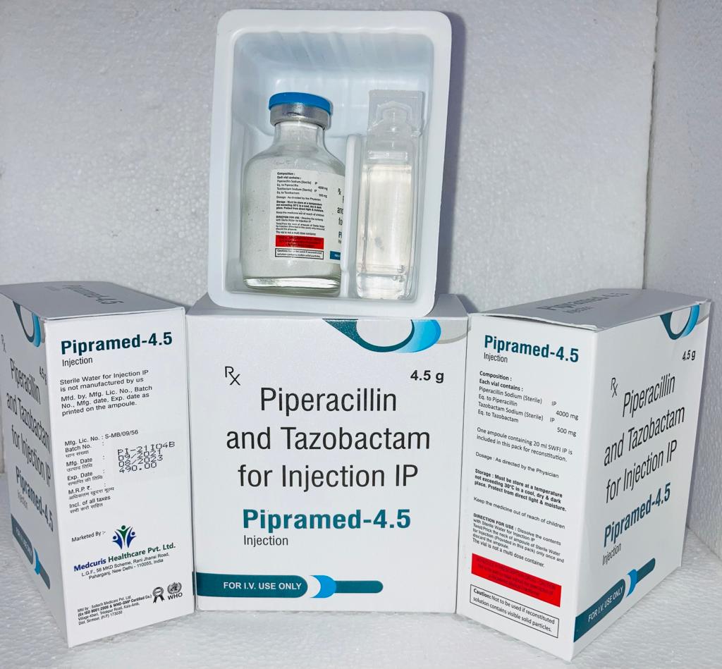 Pipramed-4.5gm - Piperaciliin + Tazobactam IP