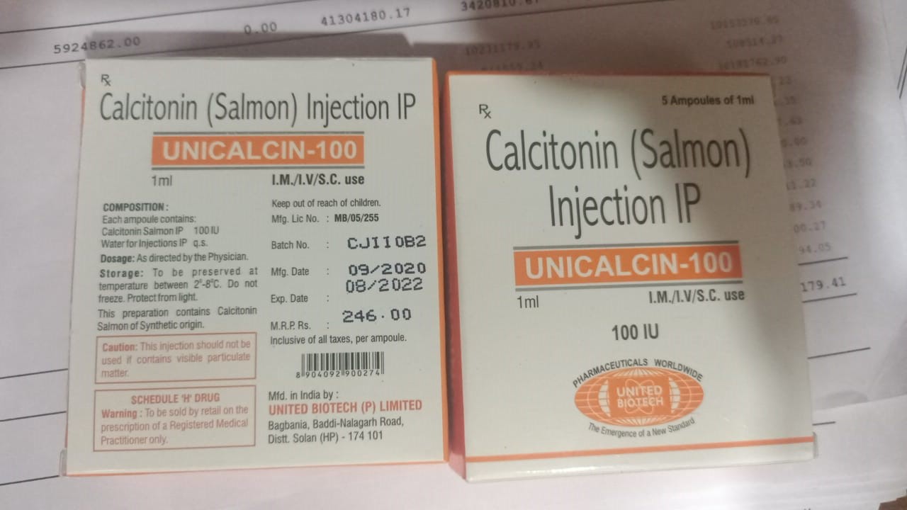 Unicalcin-100IU - Calcitonin(Salmon)