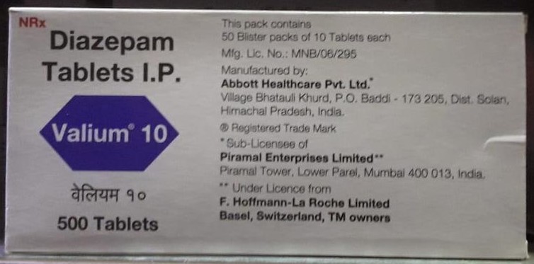 Valium 10 - Diazepam IP