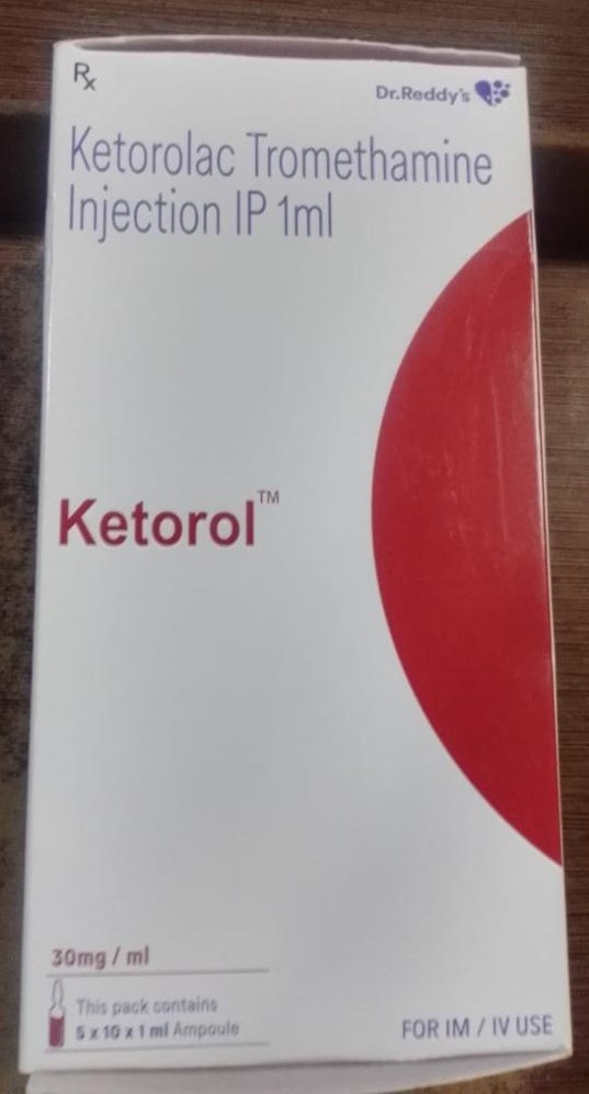 Ketorol - Ketorolac Tromethamine Injection IP