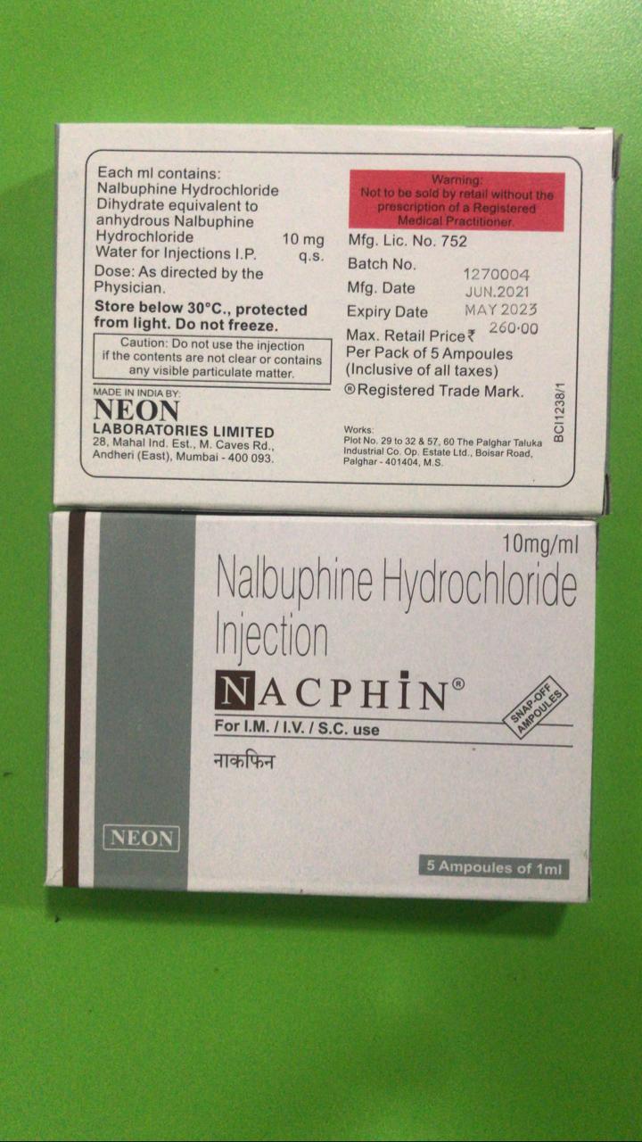 Nacphin - Nalbuphine HCl