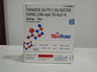 Terifrac 750mcg-3s - Teriparatide listing get data