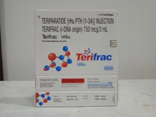 Terifrac 750mcg-6s - Teriparatide listing get data